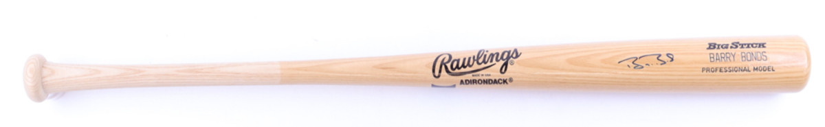 Barry Bonds Signed Rawlings Big Stick Player Model Baseball Bat (Beckett)