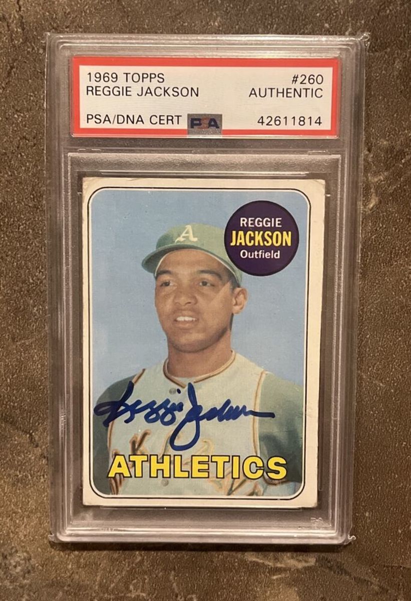 Reggie Jackson Rookie Card Listed on eBay for $500 - Sports ...